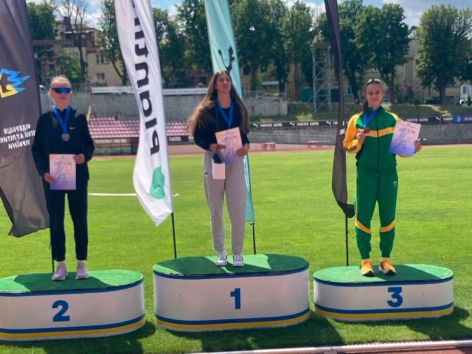 Харківські легкоатлетки підкорили чемпіонат України