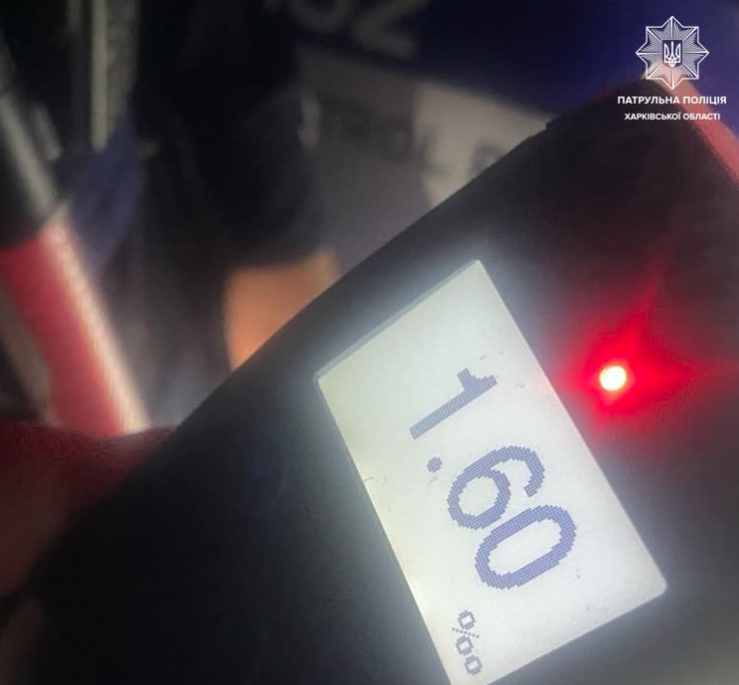 У Харківській області виявили п'яних водіїв