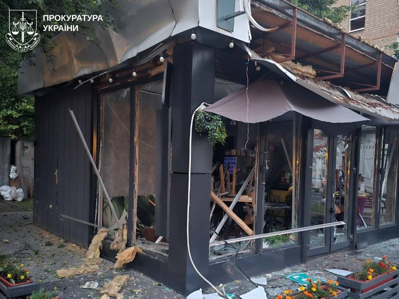 У прокуратурі показали наслідки нічної ворожої атаки на Харків