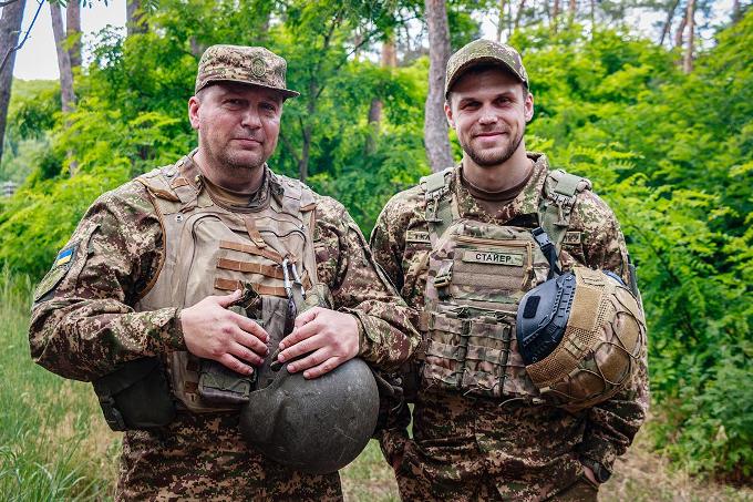 Разом у лавах Нацгвардії: історія батька і сина з Харківщини