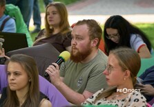 Ігор Терехов зустрівся з молоддю Харкова: говорили про майбутнє міста
