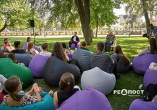 Ігор Терехов зустрівся з молоддю Харкова: говорили про майбутнє міста