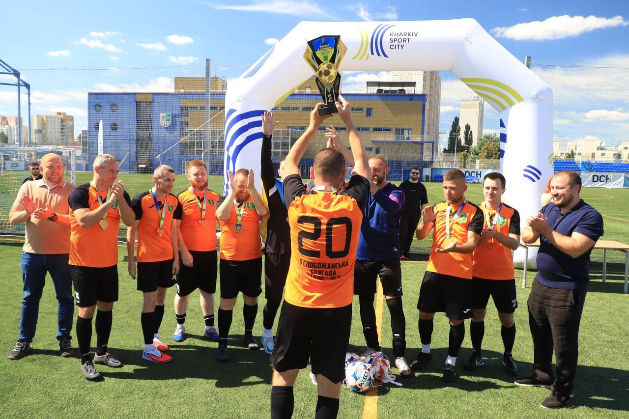 «Скіф» здобуває золото: у Харкові визначили переможців футбольного турніру серед військових