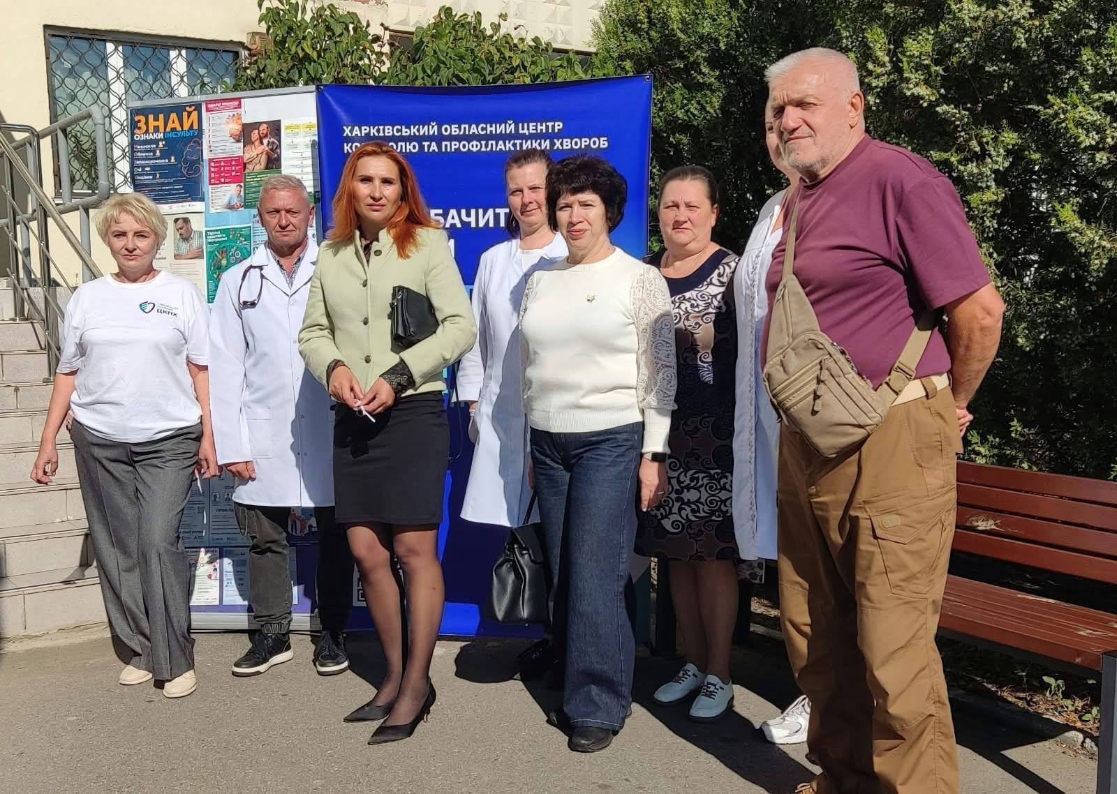 Для ВПО у Харкові організували медичні обстеження та реабілітаційні консультації