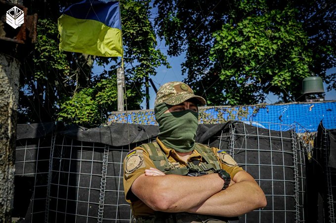 Військовослужбовець 5-ї Слобожанської бригади НГУ «Скіф» із позивним Дрон