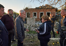 Наслідки авіаційного удару у Слобідському районі Харкова (фото)