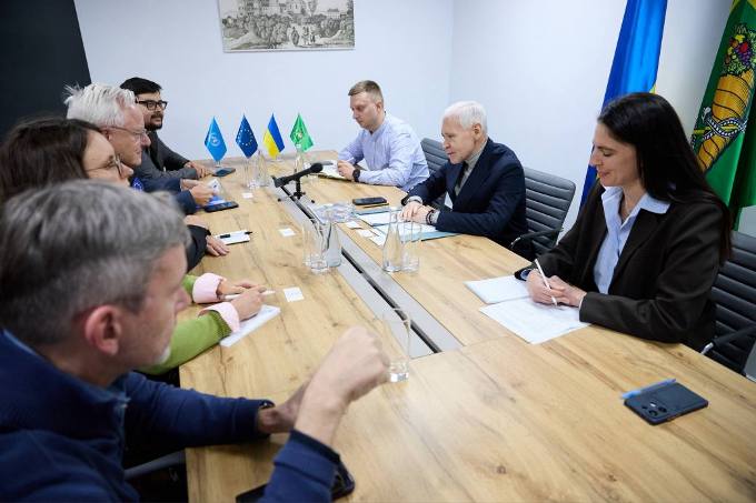 Новини Харкова: Терехов обговорив підтримку ЄС