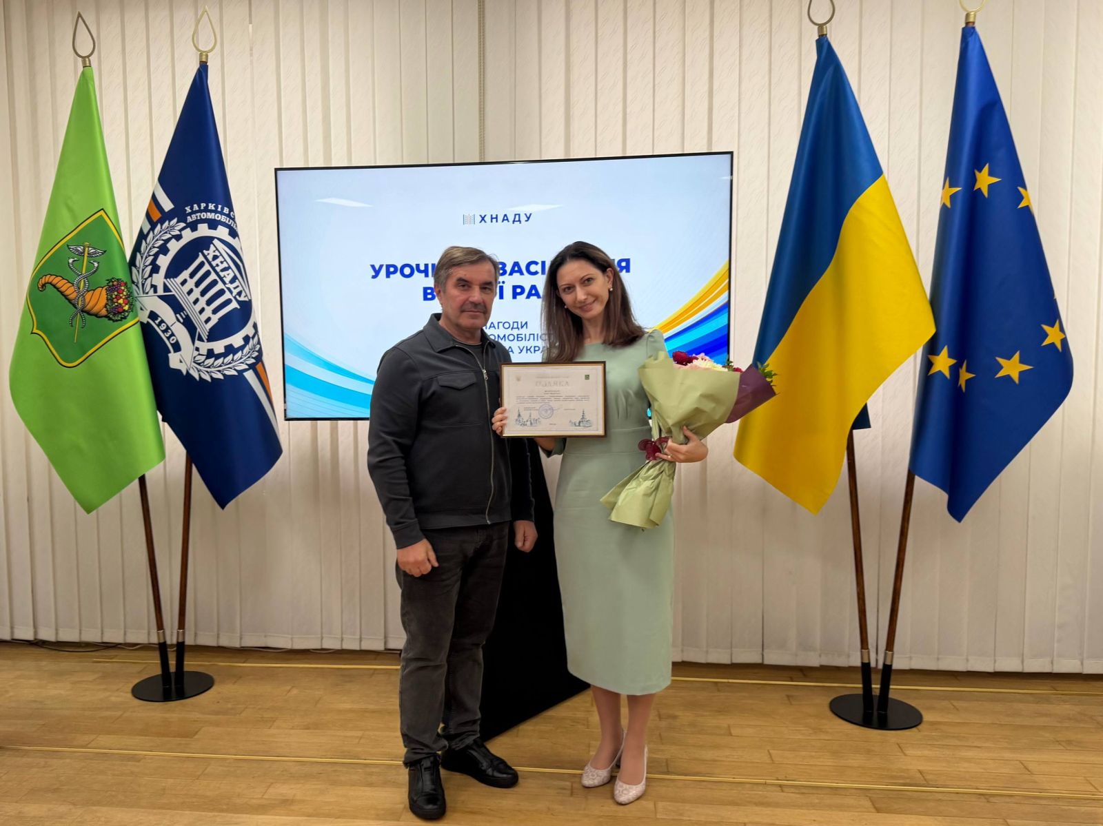 Відзначили працівників і викладачів ХНАДУ до Дня автомобіліста: Новини Харкова