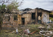 Наслідки денного прильоту в Основянському районі Харкова (фото)