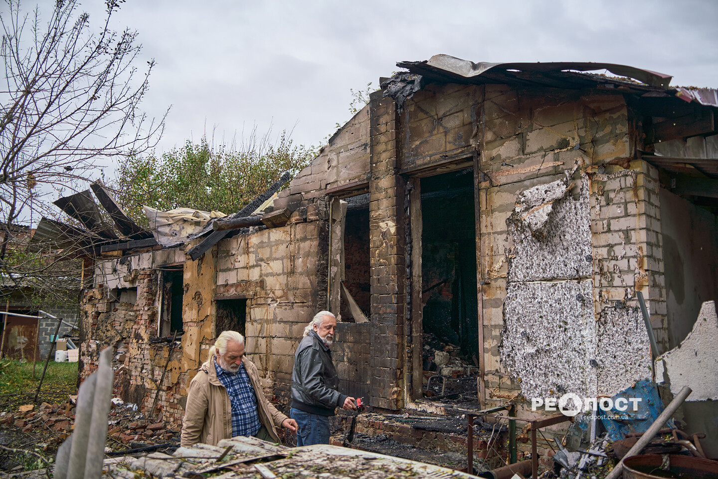 Наслідки денного прильоту в Основянському районі Харкова (фото)