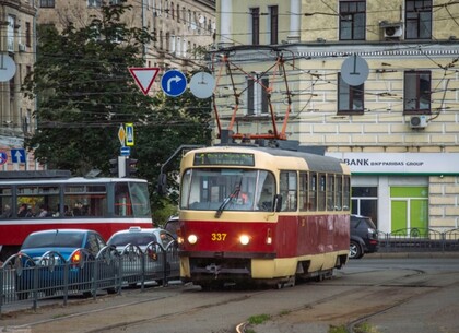 У Харкові на п’ять годин змінять маршрут трамвая №1