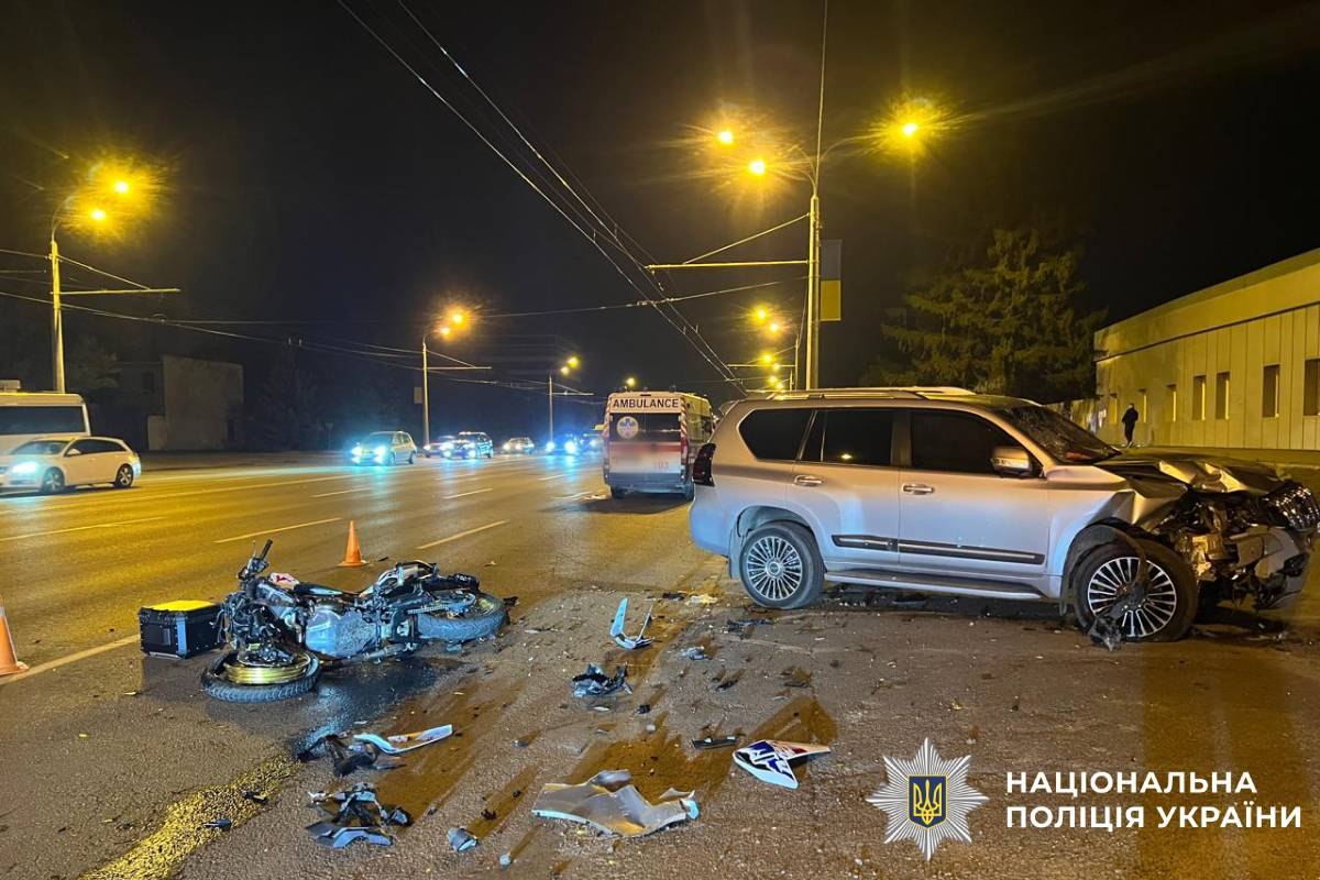 Смертельна аварія у Харкові: керманичу Toyota загрожує відповідальність за загибель мотоцикліста